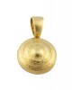 Handmade pendant in 18k gold