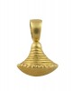 Pendant papyrus in 18K gold 