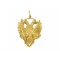 14K Gold Pendant "Double-Headed Eagle"