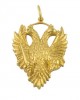 Μενταγιόν ''Δικέφαλος Αετός'' από χρυσό Κ14
