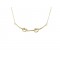 K14 Gold Double Knot Necklace