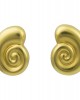"Snail" earrings in 18k gold