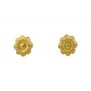 18K Gold "Daisies" Earrings 