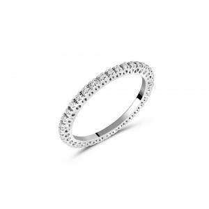 Δαχτυλίδι ολόβερο με 39 πέτρες διαμάντια μπριγιάν 0.23ct