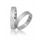Wedding Rings "Stergiadis" 747 White Goldk9 k14 or k18 4.00mm