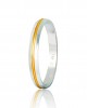 Wedding Rings "Stergiadis" S48 Two-Toned White Gold k9 k14 or k18 3.00mm